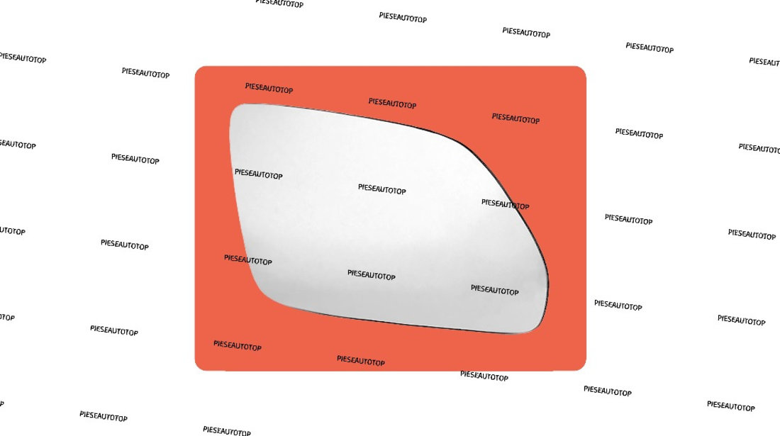 Geam Sticla oglinda dreapta Skoda Octavia 2 2004-2008 NOUA 1Z1857522F 6Q0857522K (INCALZITA)