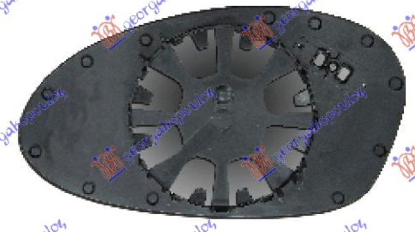 Geam/Sticla Oglinda Electric+Dezaburire Dreapta BMW Seria 1 E81/E87 An 2004-2011