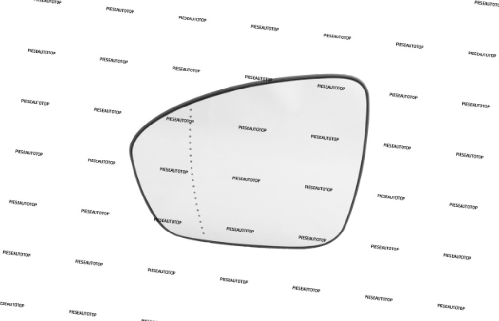 Geam Sticla oglinda stanga Renault Clio 5 2019- NOUA 963664523R (INCALZITA)