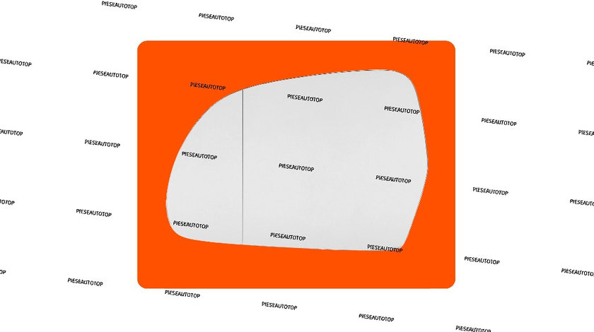 Geam Sticla oglinda stanga Skoda Octavia 2 2008-2013 NOUA 4F0857535AE (INCALZITA)