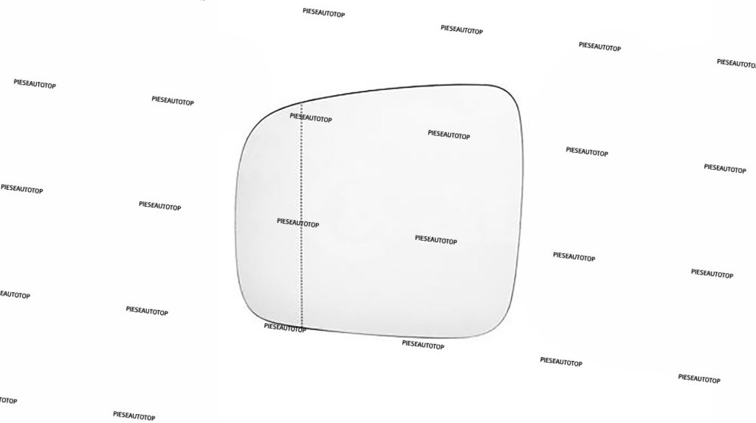 Geam Sticla oglinda stanga VW Transporter T5 2003-2010 NOUA 7H1857521A 7H1857521N (INCALZITA)