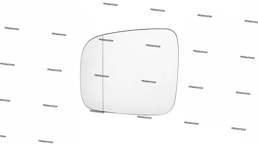 Geam Sticla oglinda stanga VW Transporter T5 2003-2010 NOUA 7H1857521A 7H1857521N (INCALZITA)