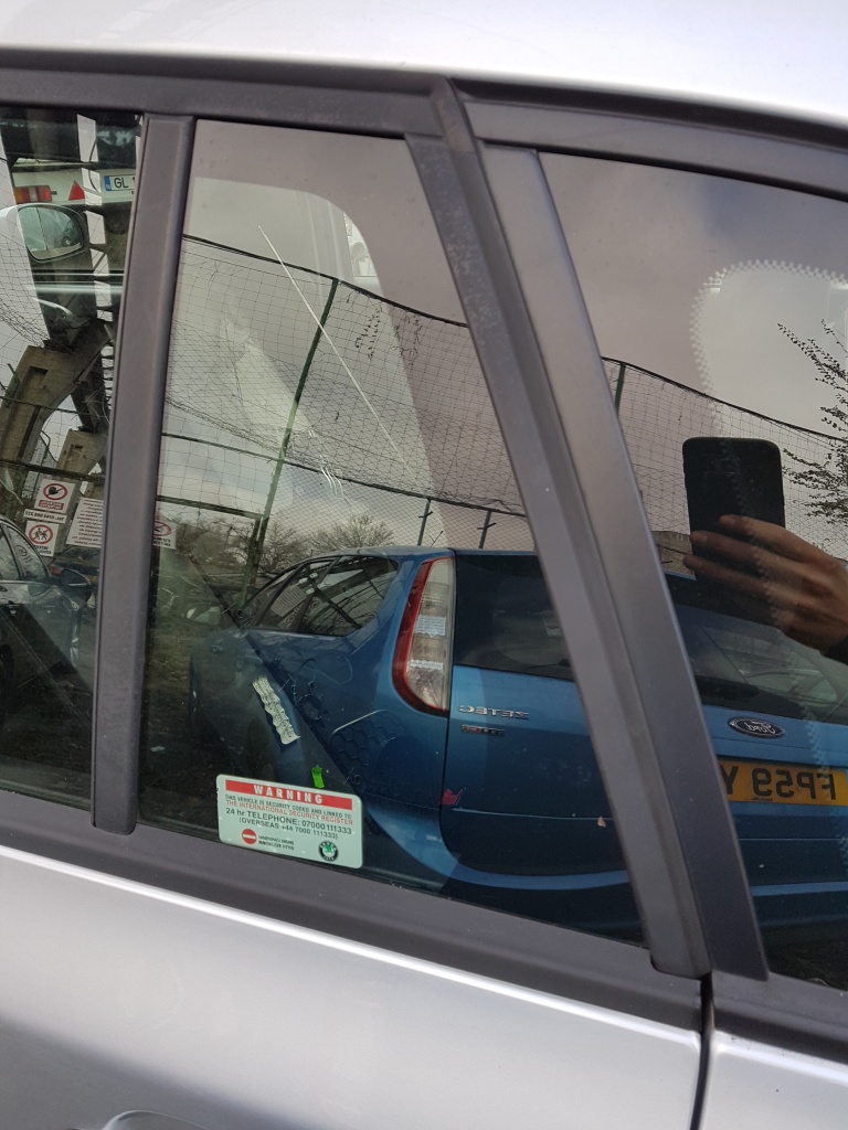 Geam / Sticla Usa / Portiera Stanga Spate Fix Skoda Fabia 2 2007 - 2014