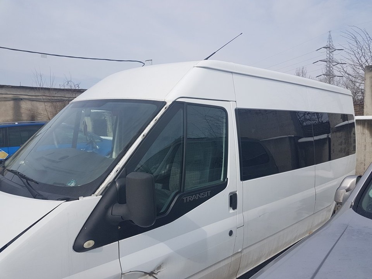 Geam triunghiular usa stanga fata ford transit 2006-2014