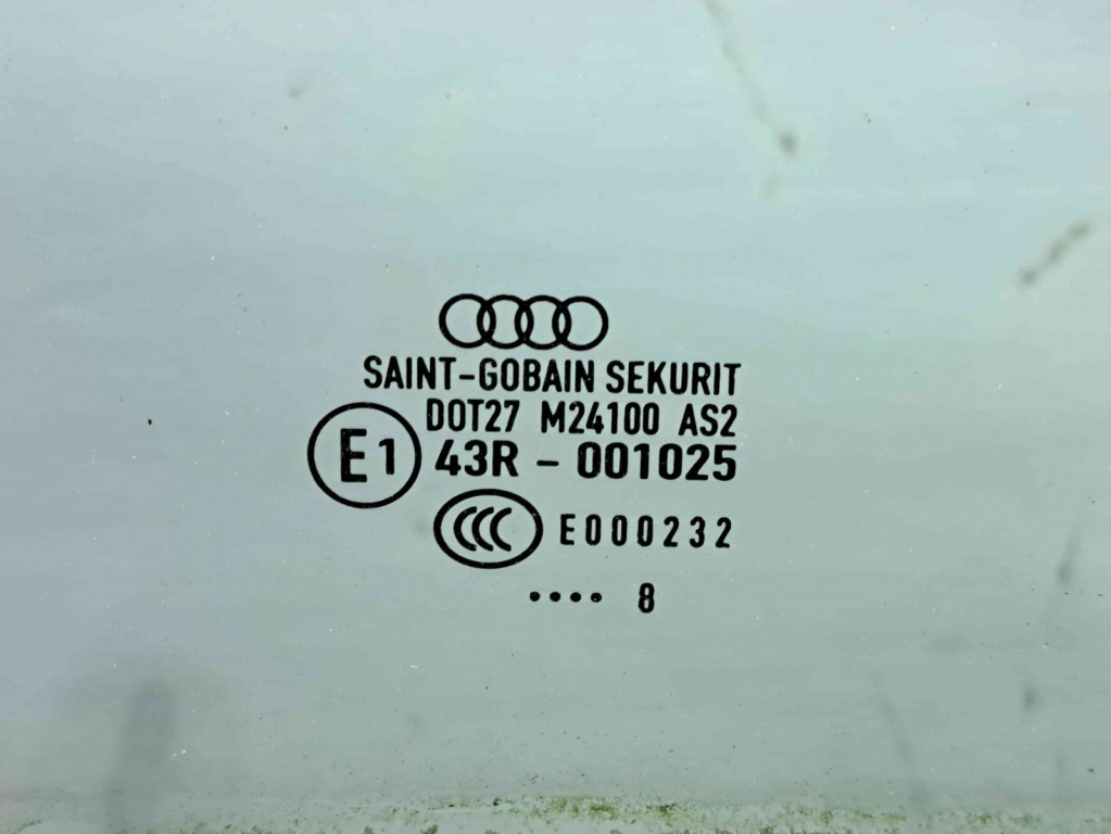 Geam usa dreapta fata Audi A3 Sportback (8PA) [Fabr 2004-2013] OEM