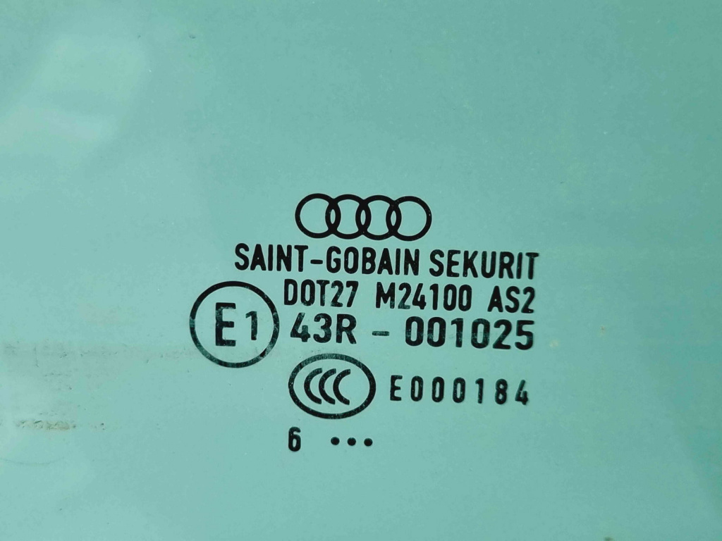 Geam usa dreapta fata Audi A4 Avant (8ED, B7) [Fabr 2004-2008] OEM
