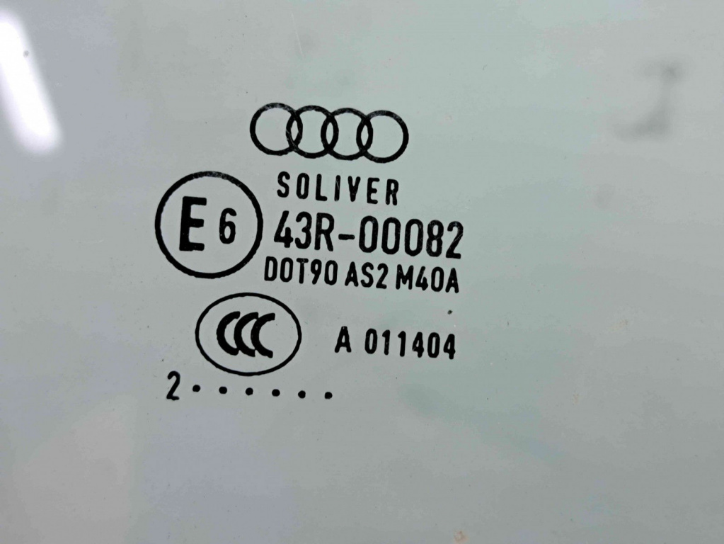 Geam usa dreapta fata Audi A5 (8T3) [Fabr 2007-2015] OEM
