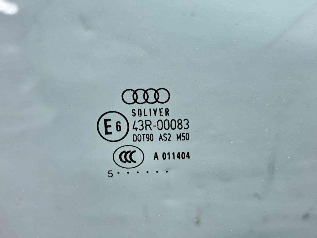 Geam usa dreapta fata Audi A6 (4F2, C6) [Fabr 2004-2010] OEM