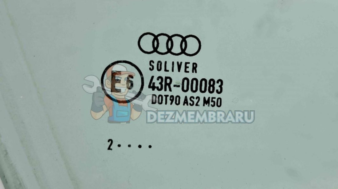 Geam usa dreapta fata Audi A6 (4G5, C7) Avant [Fabr 2011-2017] OEM