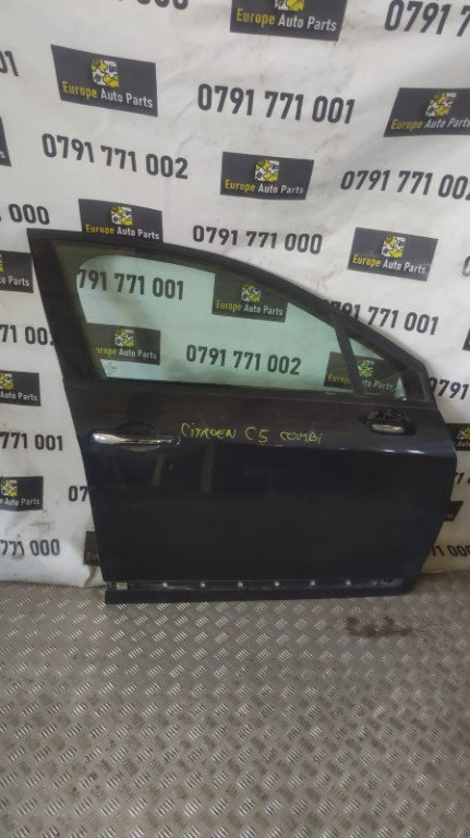 Geam usa dreapta fata Citroen C5 2.0 HDI cod motor AHW combi an 2016