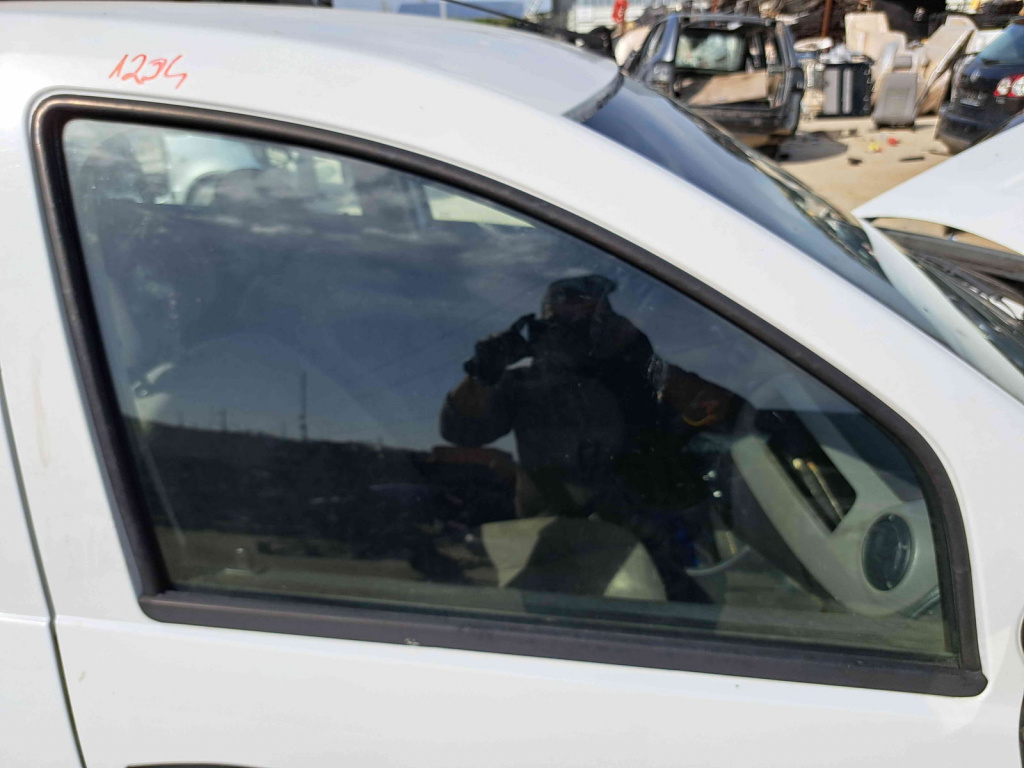 Geam usa dreapta fata Dacia Sandero [Fabr 2008-2012] OEM