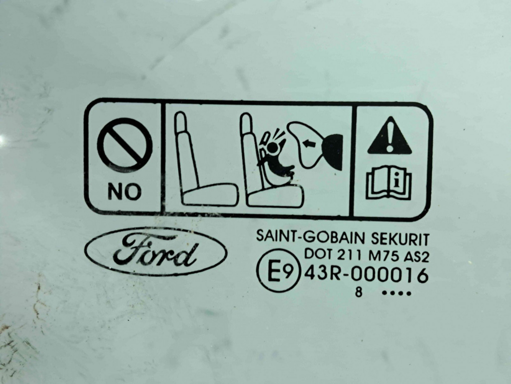 Geam usa dreapta fata Ford Focus 2 (DA) [Fabr 2004-2012] OEM