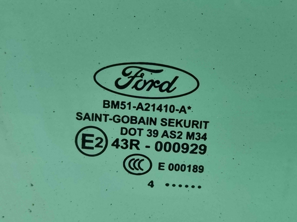 Geam usa dreapta fata Ford Focus 3 [Fabr 2010-2018] OEM