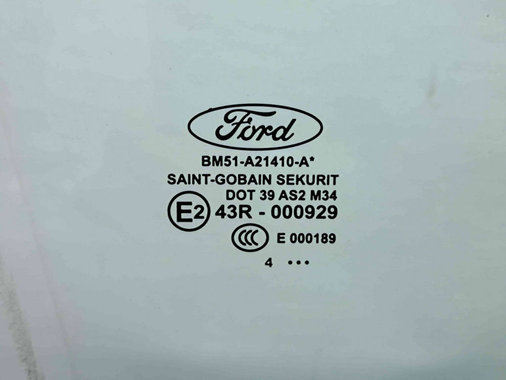 Geam usa dreapta fata Ford Focus 3 Facelift [Fabr 2014-2019] OEM
