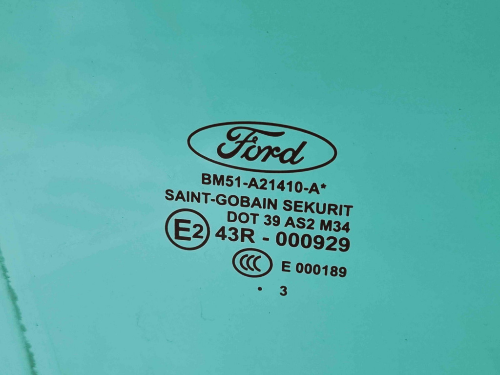 Geam usa dreapta fata Ford Focus 3 Hatchback [Fabr 2011-2015] OEM