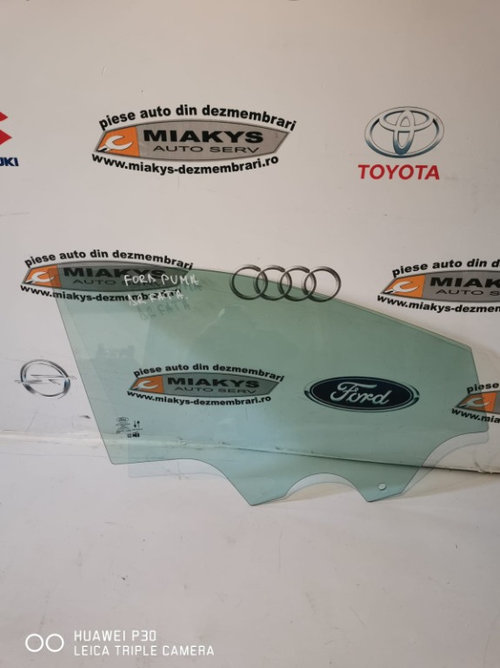 Geam Usa Dreapta Fata FORD PUMA 2018-2022.COD Geam Dreapta Fata - L1TB-S21410-A