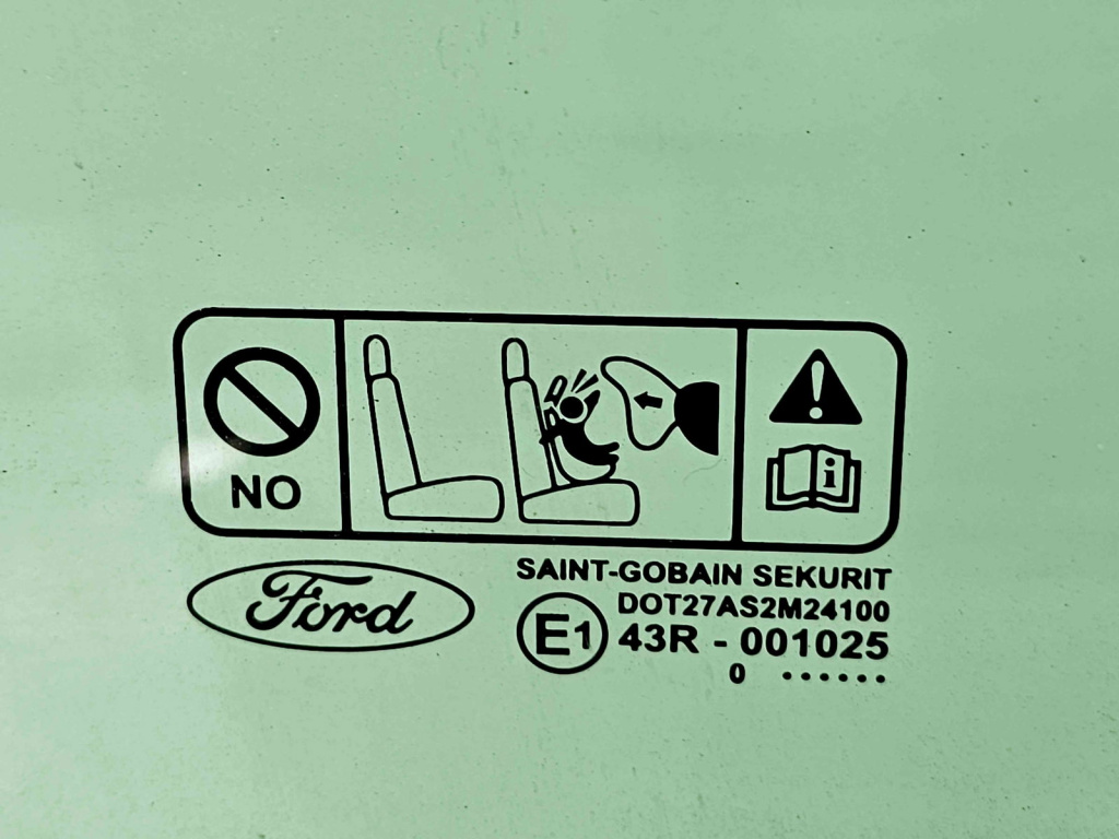 Geam usa dreapta fata Ford S-Max 1 [Fabr 2006-2014] OEM
