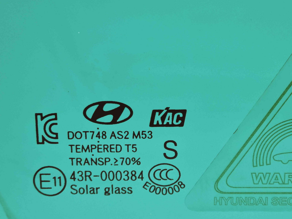 Geam usa dreapta fata Hyundai i40 Wagon [Fabr 2012-2019] OEM