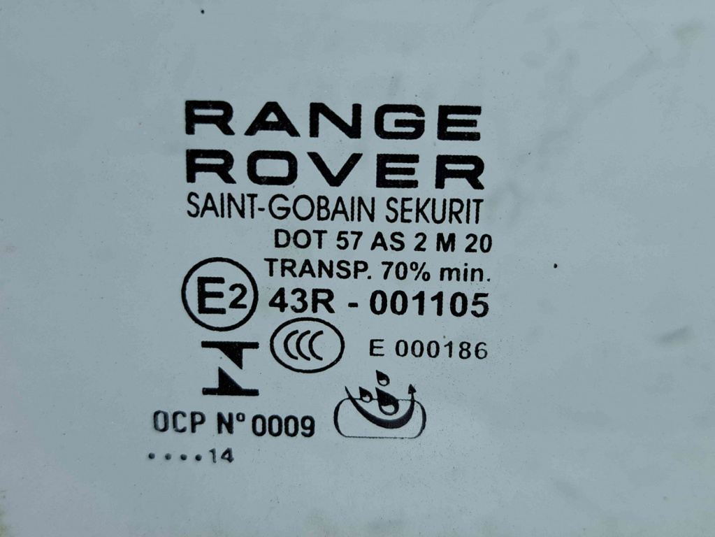 Geam usa dreapta fata LAND ROVER Range Rover Evoque [Fabr 2011-2018] OEM