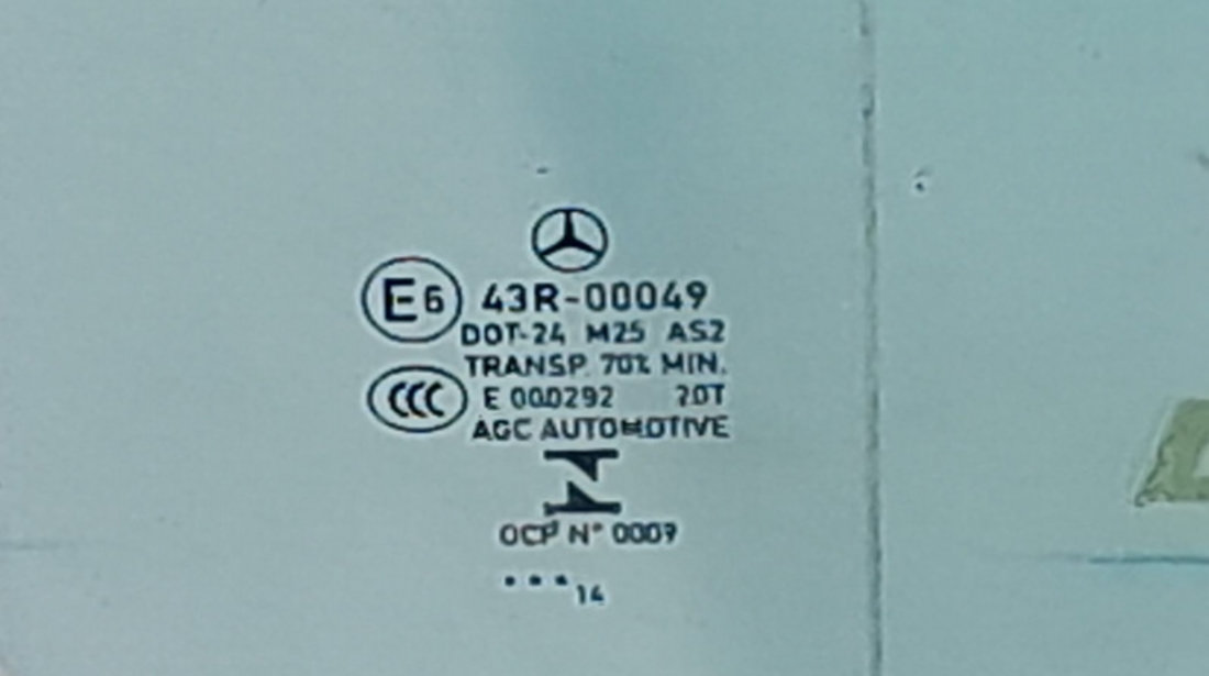 Geam usa dreapta fata Mercedes-Benz B-Class W246 [2011 - 2015]