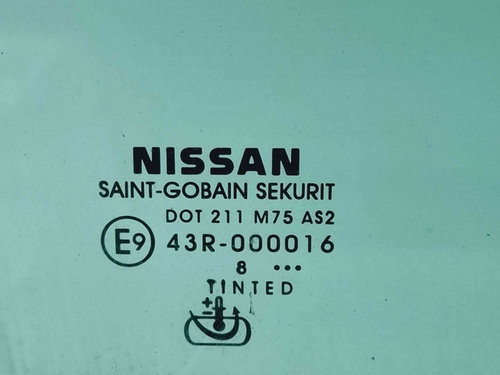 Geam usa dreapta fata Nissan Navara (D40) [Fabr 2005-2014] OEM