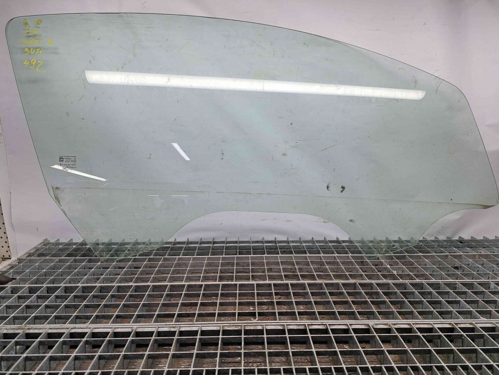 Geam usa dreapta fata Opel Corsa D [Fabr 2006-2013] OEM