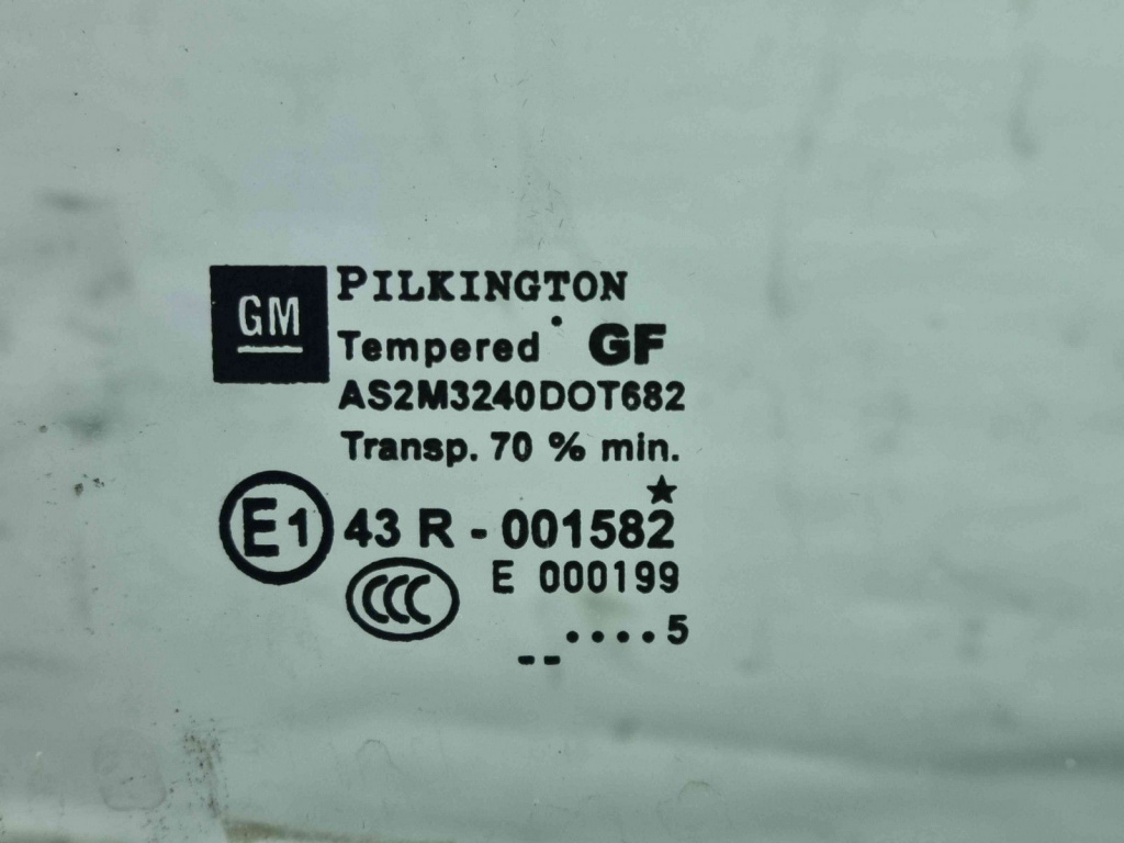 Geam usa dreapta fata Opel Zafira B (A05) [Fabr 2006-2011] OEM