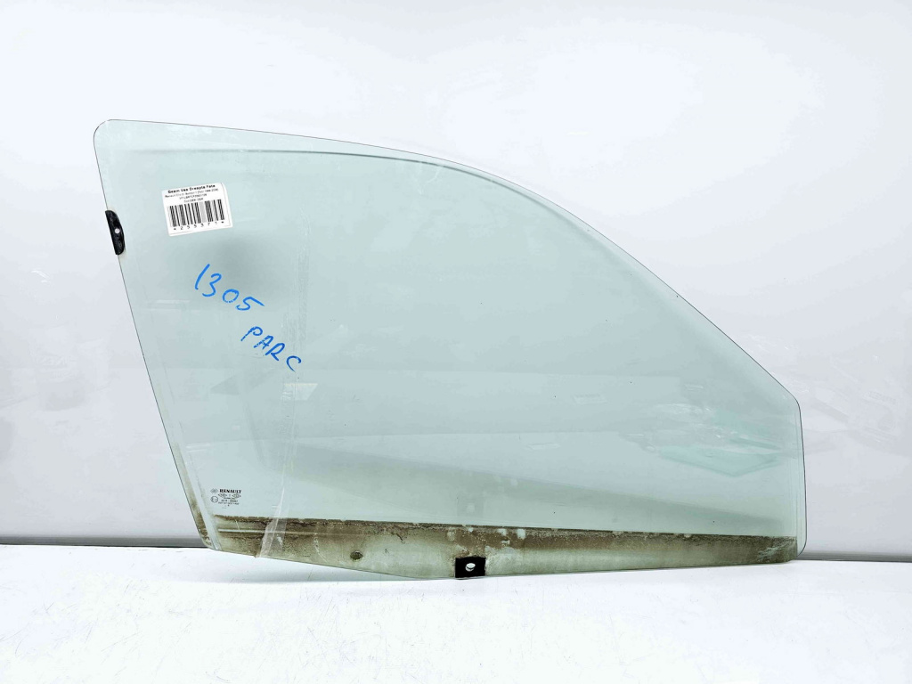 Geam usa dreapta fata Renault Clio 2 / Symbol 1 [Fabr 1998-2008] OEM