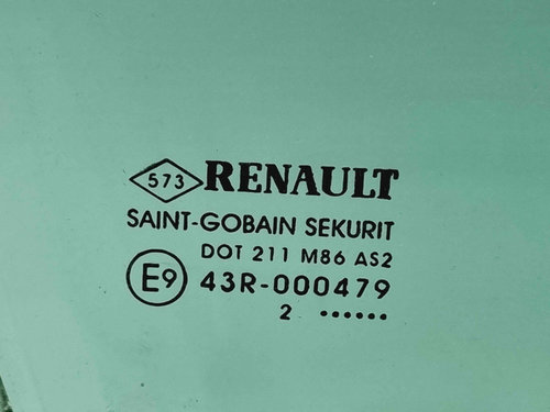 Geam usa dreapta fata Renault Megane 3 Combi [Fabr 2008-2015] OEM