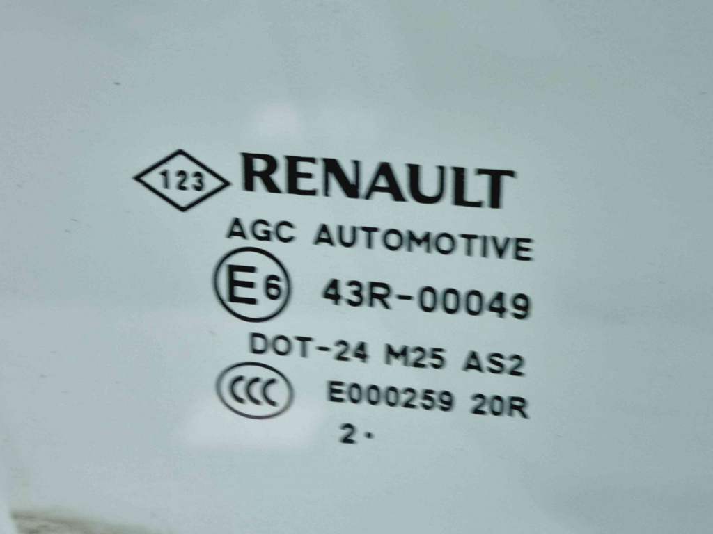 Geam usa dreapta fata Renault Scenic 3 (J95) Facelift [Fabr 2009-2015] OEM