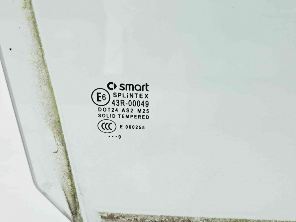 Geam usa dreapta fata SMART Fortwo Coupe (W451) [Fabr 2006-2014] OEM