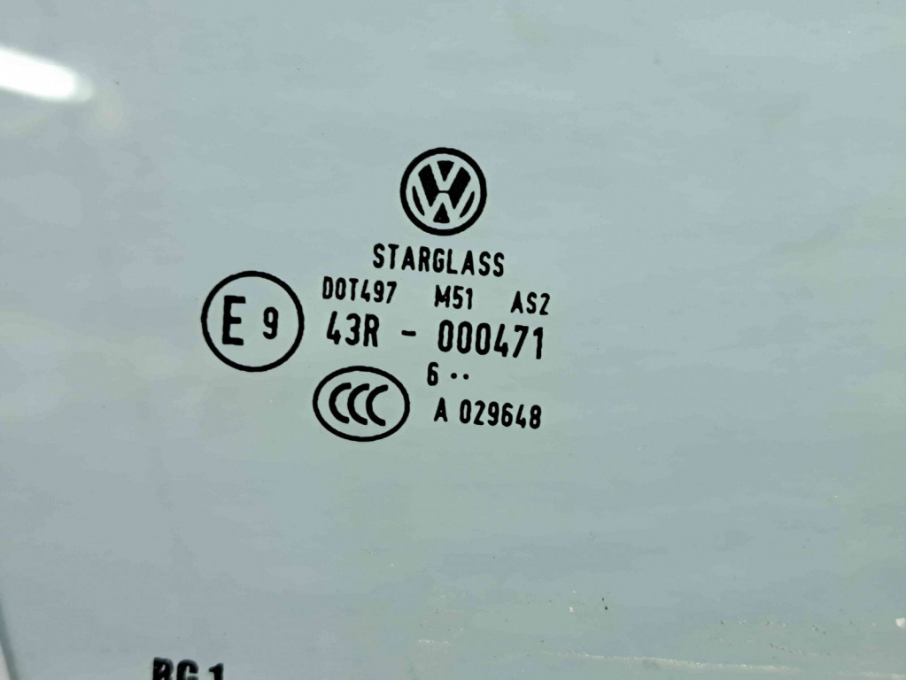 Geam usa dreapta fata Volkswagen Eos (1F7, 1F8) [Fabr 2006-2015] OEM