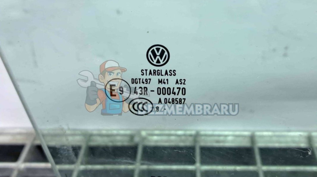 Geam usa dreapta fata Volkswagen Golf 6 (5K1) [Fabr 2009-2013] OEM