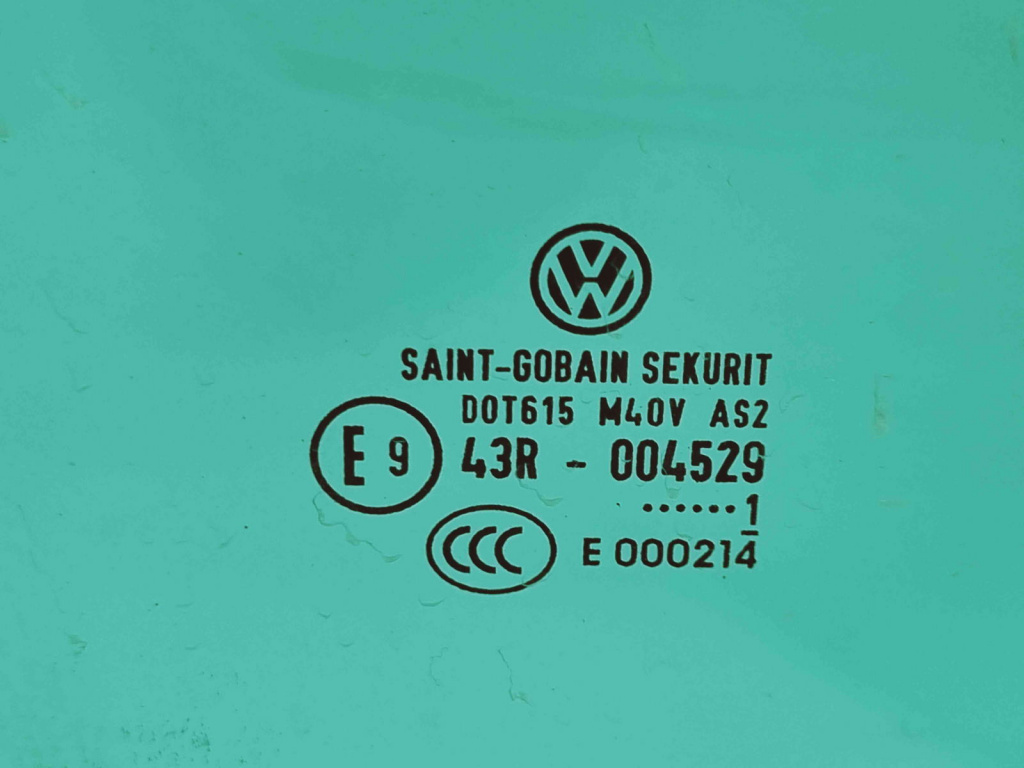 Geam usa dreapta fata Volkswagen Jetta 4 (162,163) [Fabr 2010-2016] OEM