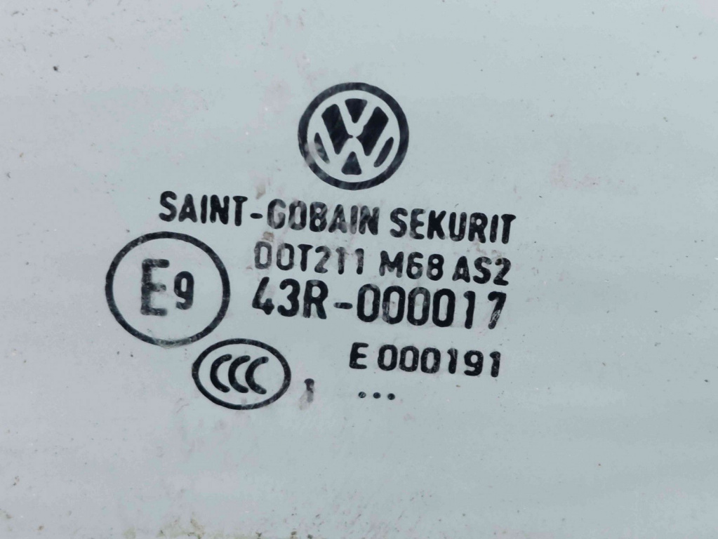 Geam usa dreapta fata Volkswagen Scirocco (137) [Fabr 2008-2017] OEM