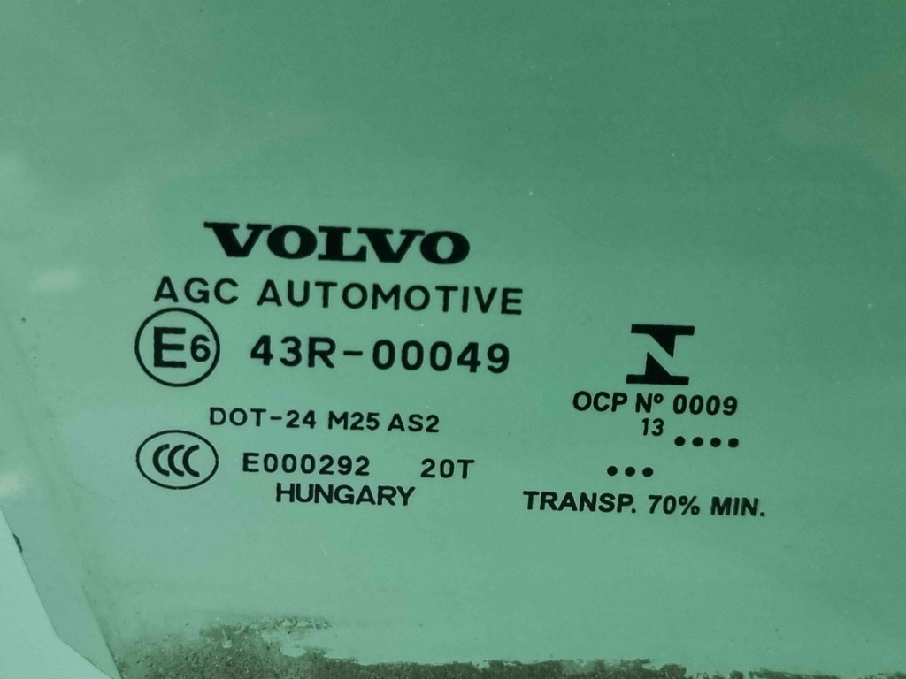 Geam usa dreapta fata Volvo V40 [Fabr 2013-2019] OEM