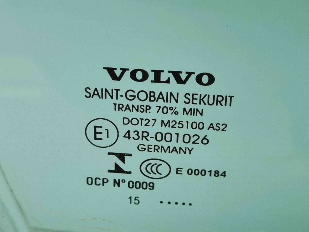 Geam usa dreapta fata Volvo V60 [Fabr 2010-2018] OEM