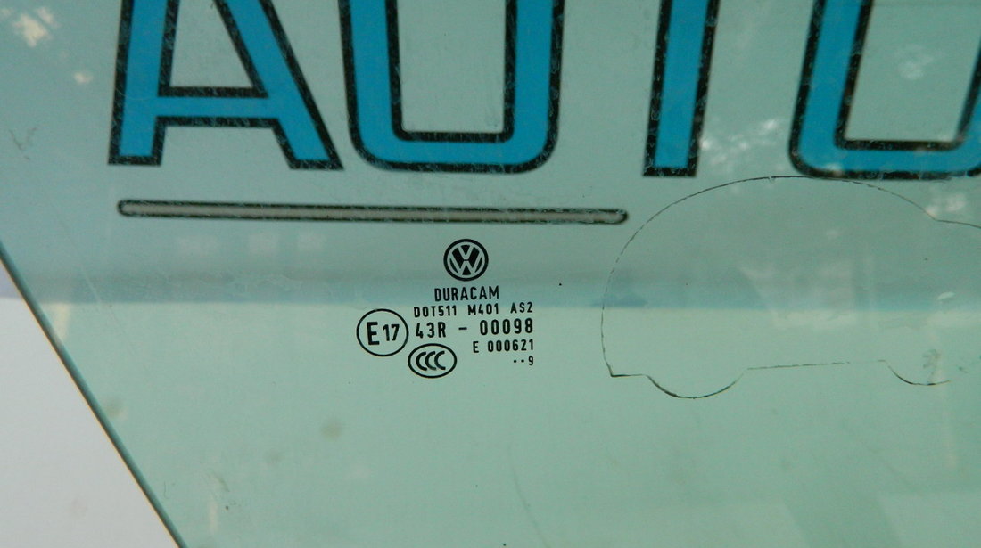 Geam usa dreapta fata VW Passat B8 model 2015-2022