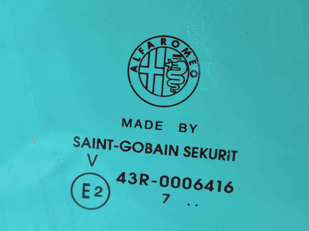 Geam usa dreapta spate Alfa Romeo 147 (937) [Fabr 2001-2010] OEM