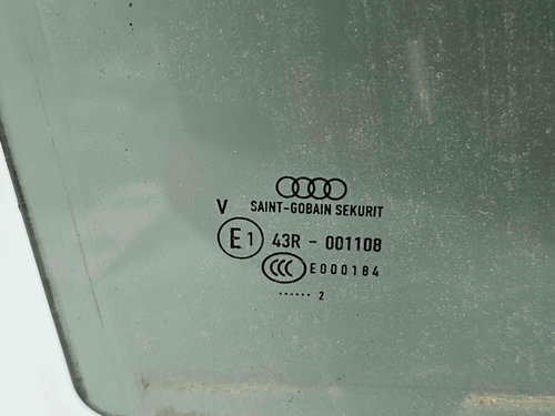 Geam usa dreapta spate Audi A3 Sportback (8PA) [Fabr 2004-2013] OEM