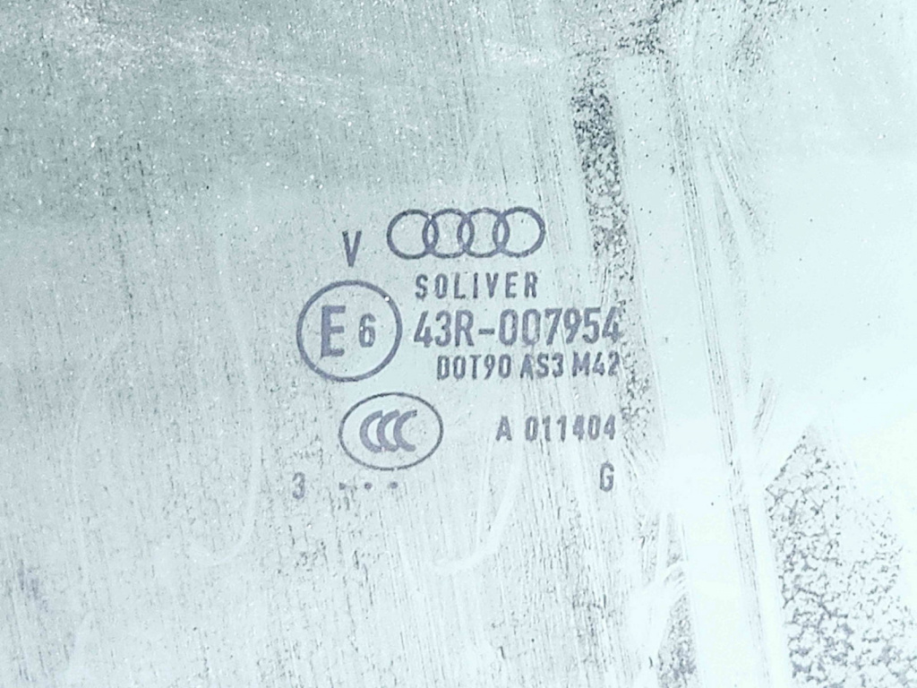 Geam usa dreapta spate Audi A5 Sportback (8TA) [Fabr 2009-2015] OEM