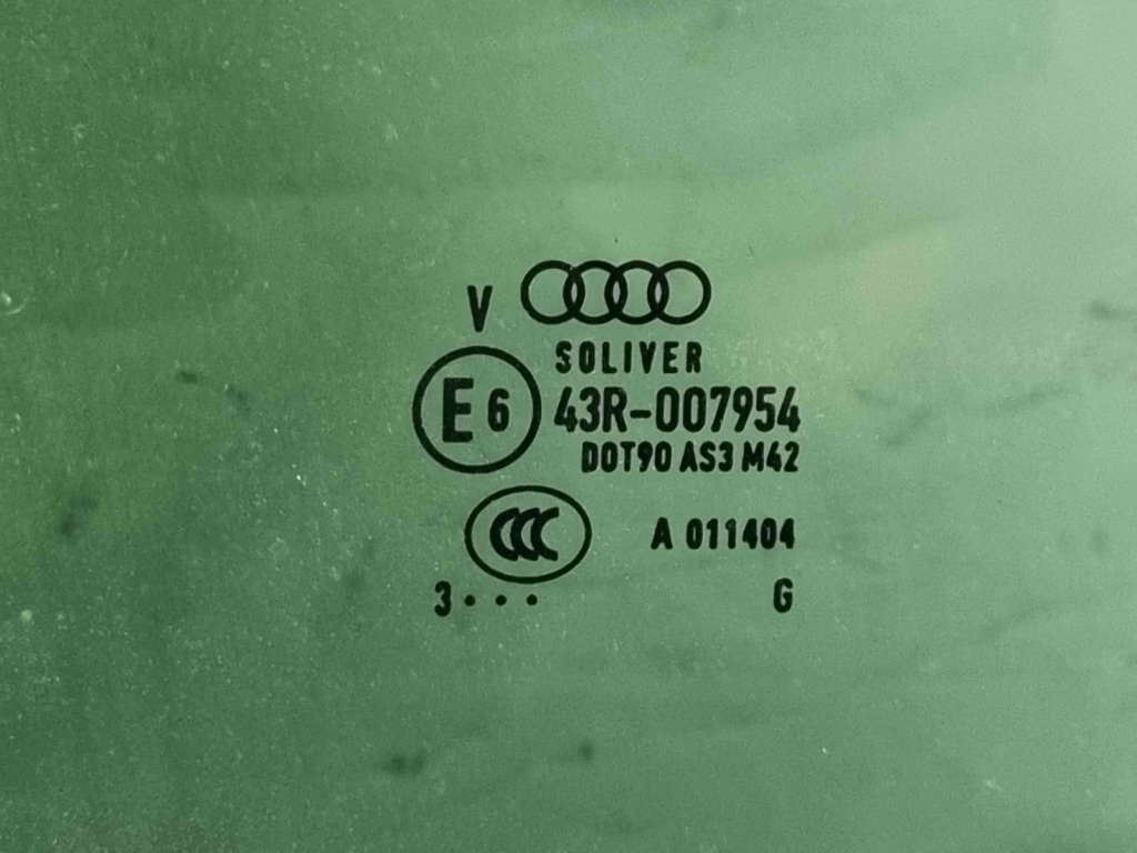 Geam usa dreapta spate Audi A7 Sportback (4GA) [Fabr 2011-2017] OEM