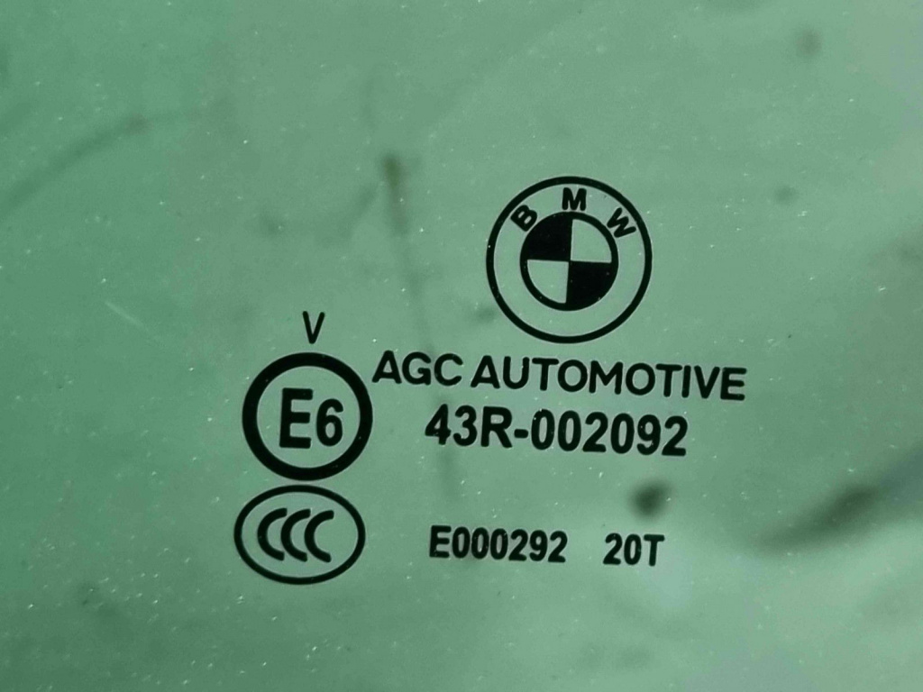 Geam usa dreapta spate Bmw 5 (F10) [Fabr 2011-2016] OEM