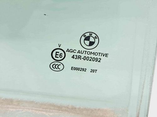 Geam usa dreapta spate Bmw 5 Touring (F11) [Fabr 2011-2016] OEM