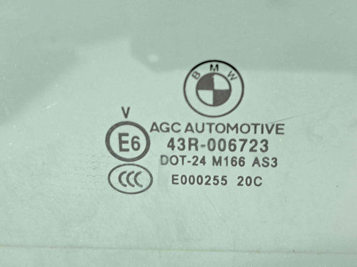 Geam usa dreapta spate Bmw X1 (E84) [Fabr 2009-2015] OEM