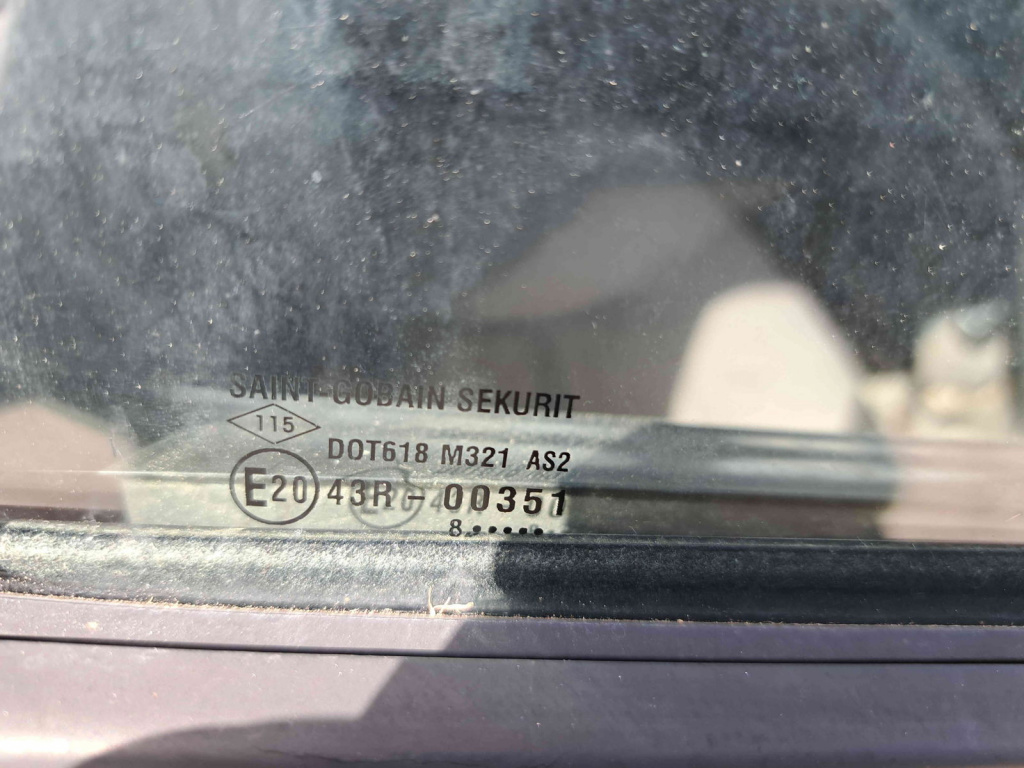 Geam usa dreapta spate Dacia Sandero [Fabr 2008-2012] OEM