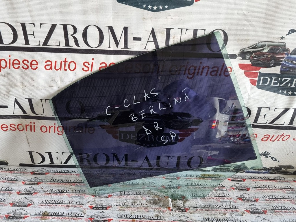 Geam usa dreapta spate (folie aplicata) MERCEDES-BENZ Clasa C Sedan (W204)