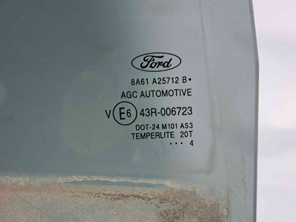 Geam usa dreapta spate Ford Fiesta 6 [Fabr 2008-2019] OEM