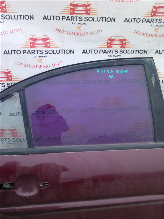 Geam usa dreapta spate HYUNDAI ACCENT