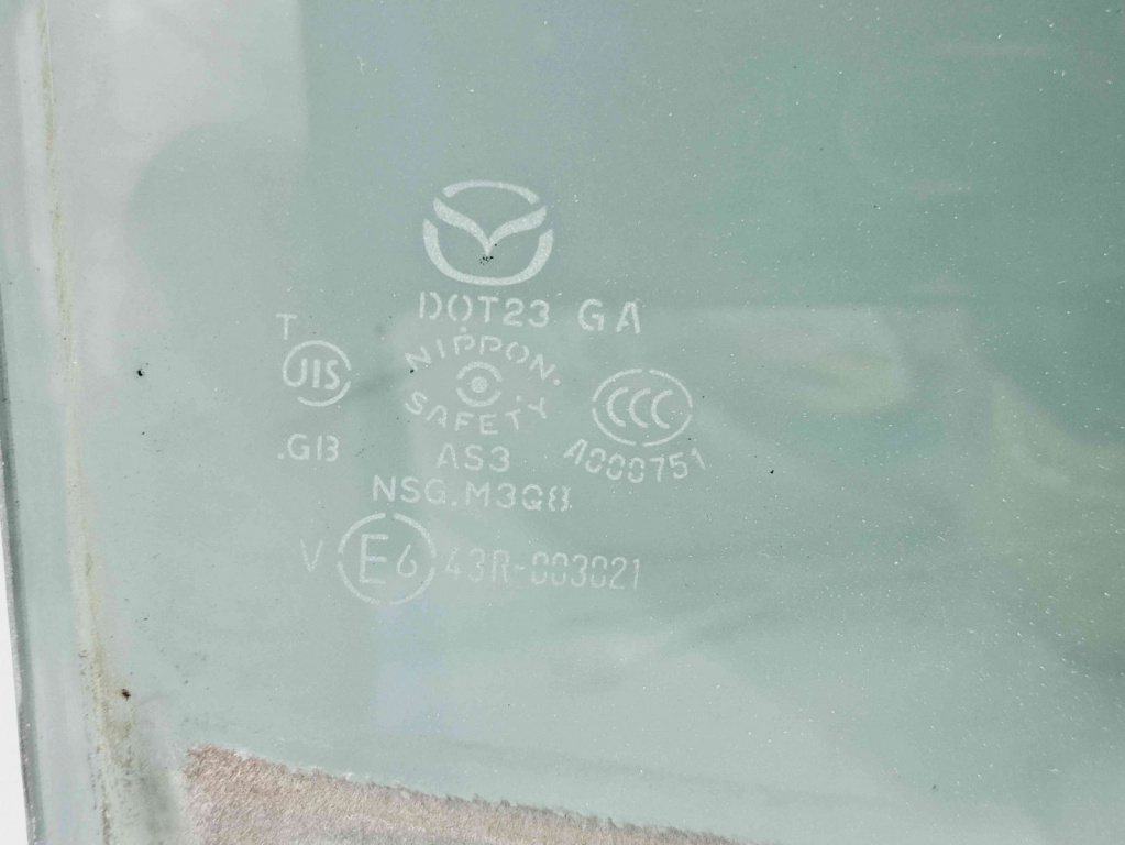 Geam usa dreapta spate MAZDA CX-5 (KE) [Fabr 2011-2016] OEM